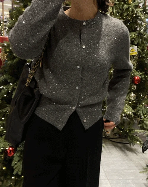 에뚜알 스팽클 가디건