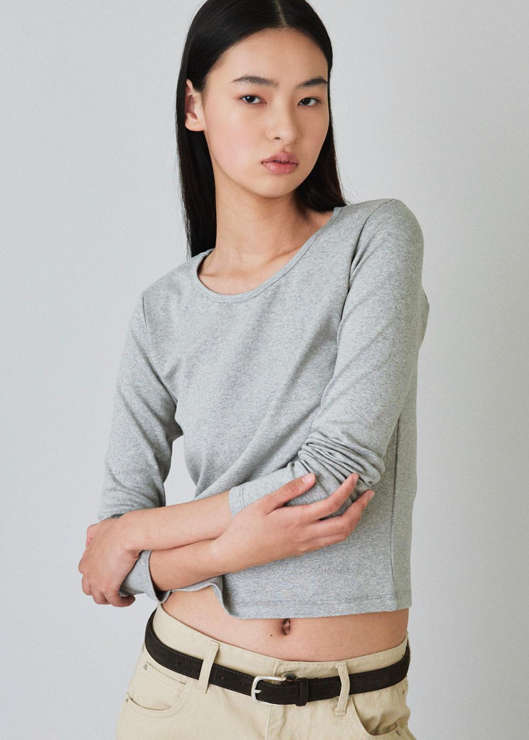 DAILY LONG SLEEVE TEE (3COLOR)