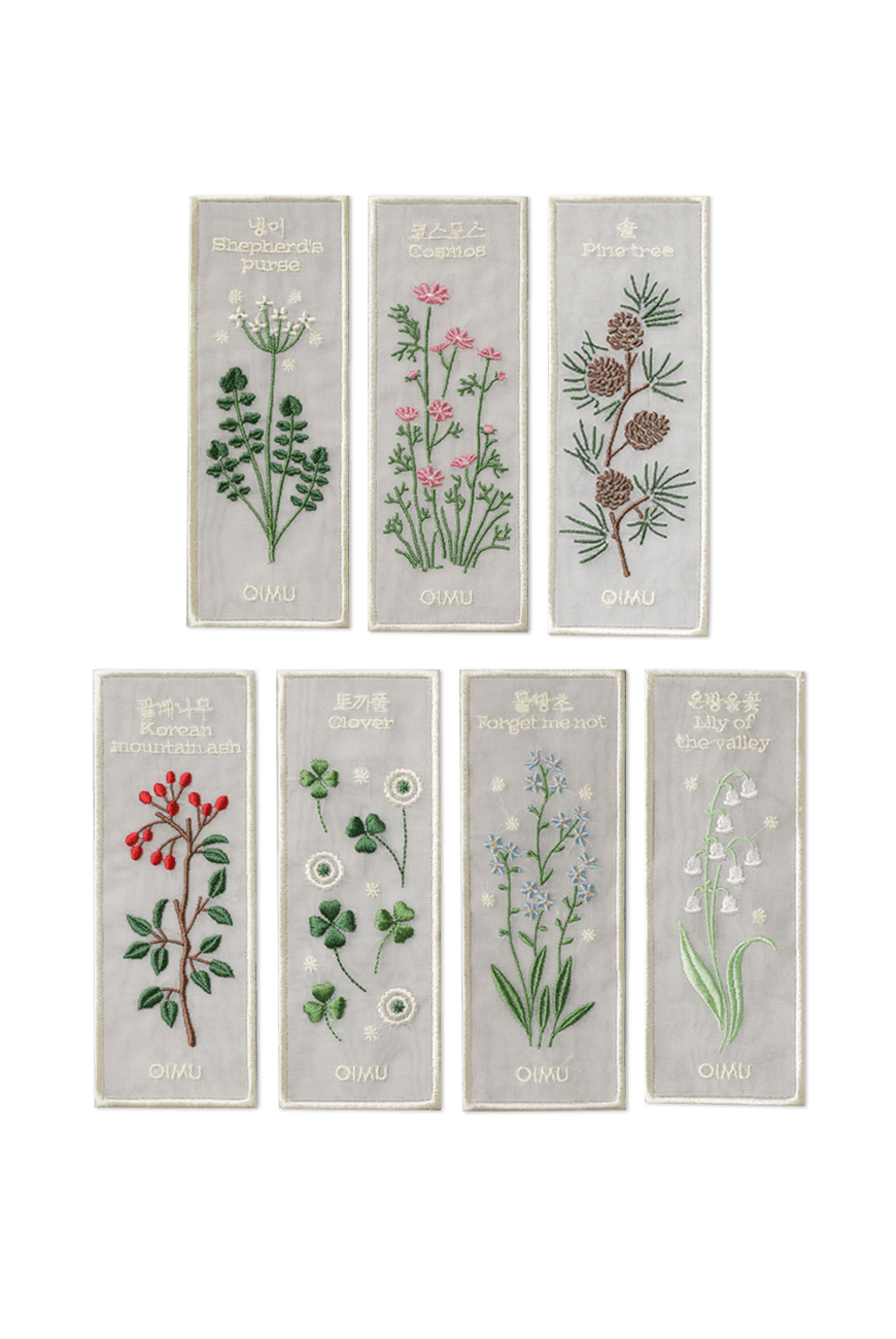 식물채집 책갈피