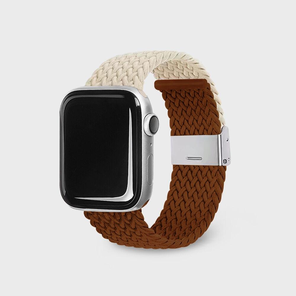 애플워치 스트랩 루프밴드 버클 파스텔 베어브라운