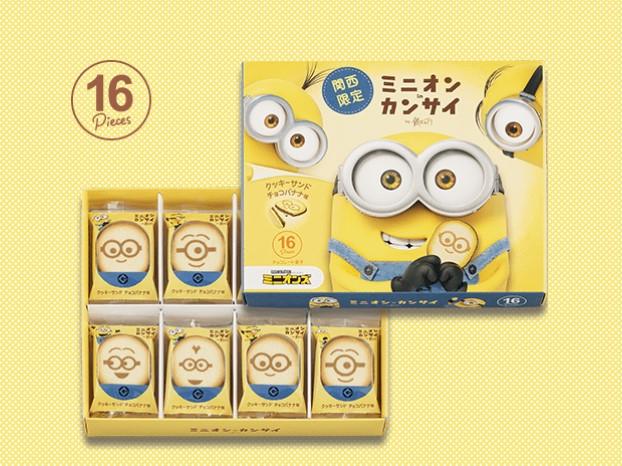 미니언즈 인 간사이 초코 바나나 쿠키(16개입)