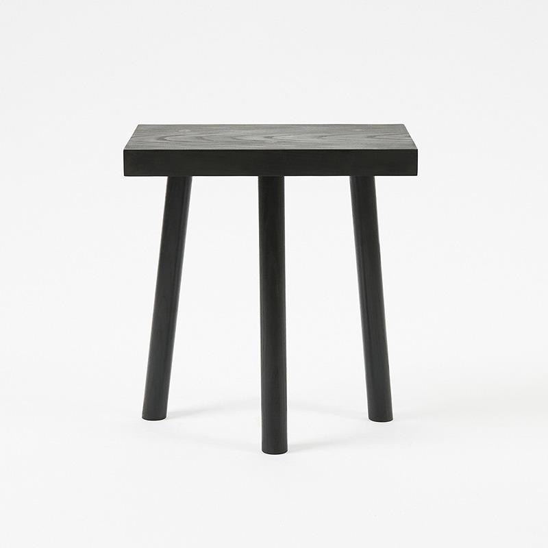 REC STOOL - ASH BLACK
