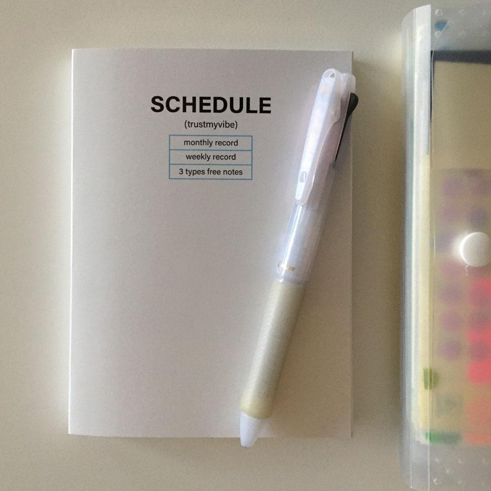 schedule diary