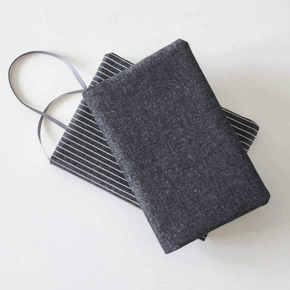 흑백사진처럼 패브릭 북커버 다이어리커버 두께조절가능 핸드메이드 책커버 4x6판