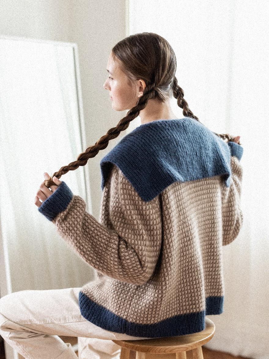 [마마랜스의 일상 니트_도안X] 파트라슈 세일러 가디건 실 패키지 (PATRASCHE SAILOR CARDIGAN)