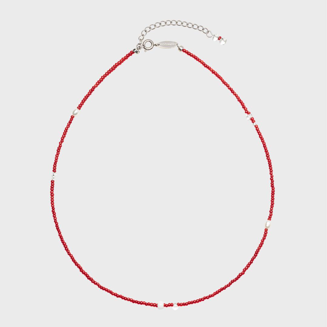 [라이즈 앤톤 착용] Slurpee_cherry Necklace
