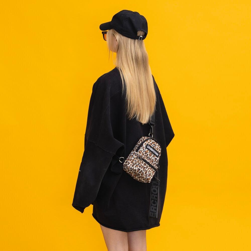 [Undercross] 조이 슬링백 미니 레오파드