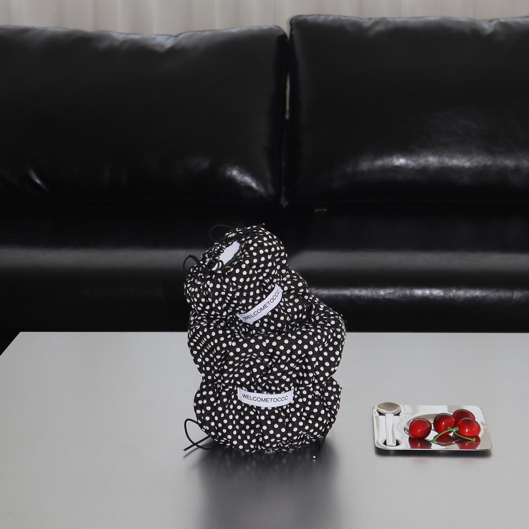 Pre Oder 10% PouPouPot (Dotty Black) 2Size