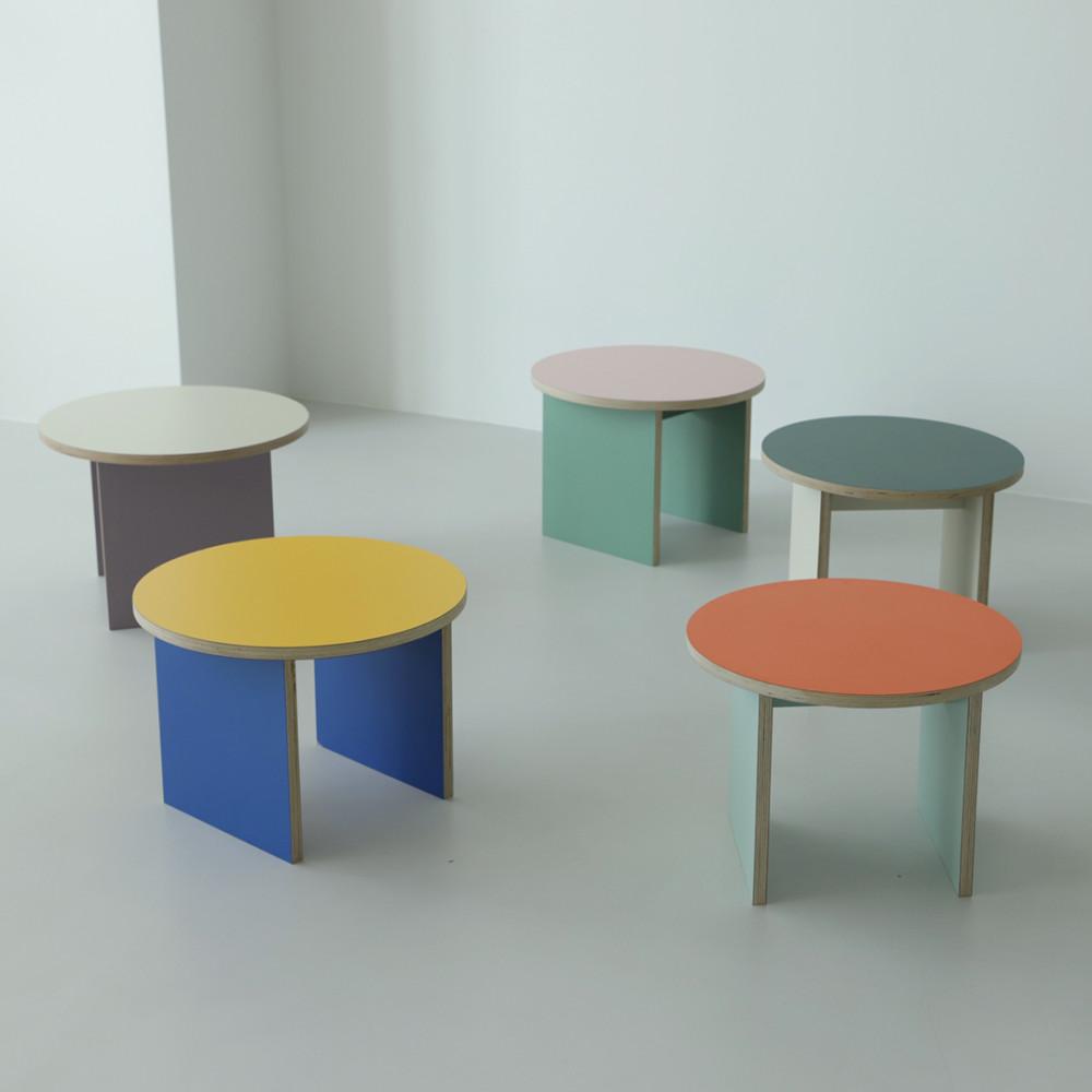 쁘띠 듀오블테이블 미니 원목 자작 심플한 보조 다용도 테이블