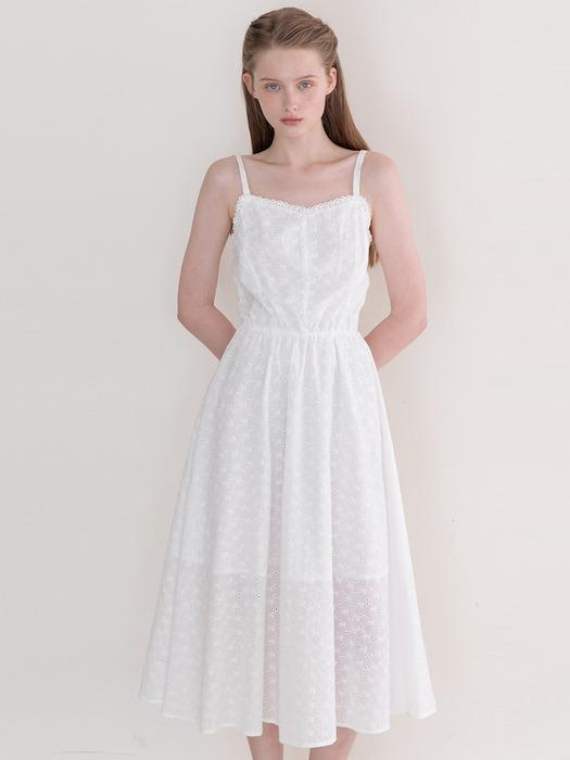 Eyelet dress _ White