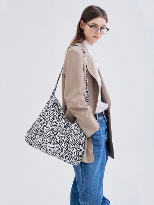 LEOPARD ECO CROSS BAG_BLACK