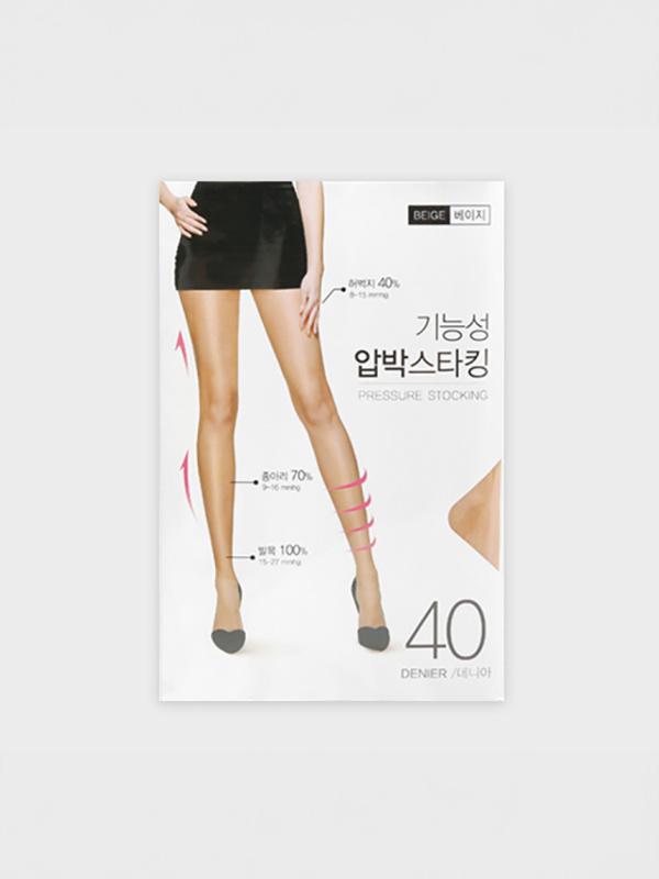 압박 팬티스타킹 40D 베이지