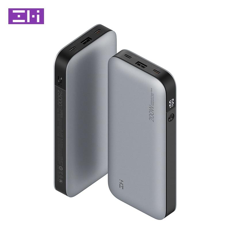 ZMI QB826 QB826G 25000mAh Power Bank No.20 120W 100W 65W Fast Charging for Laptop Macbook Xiaomi Redmi Phone PS5 Go Pro