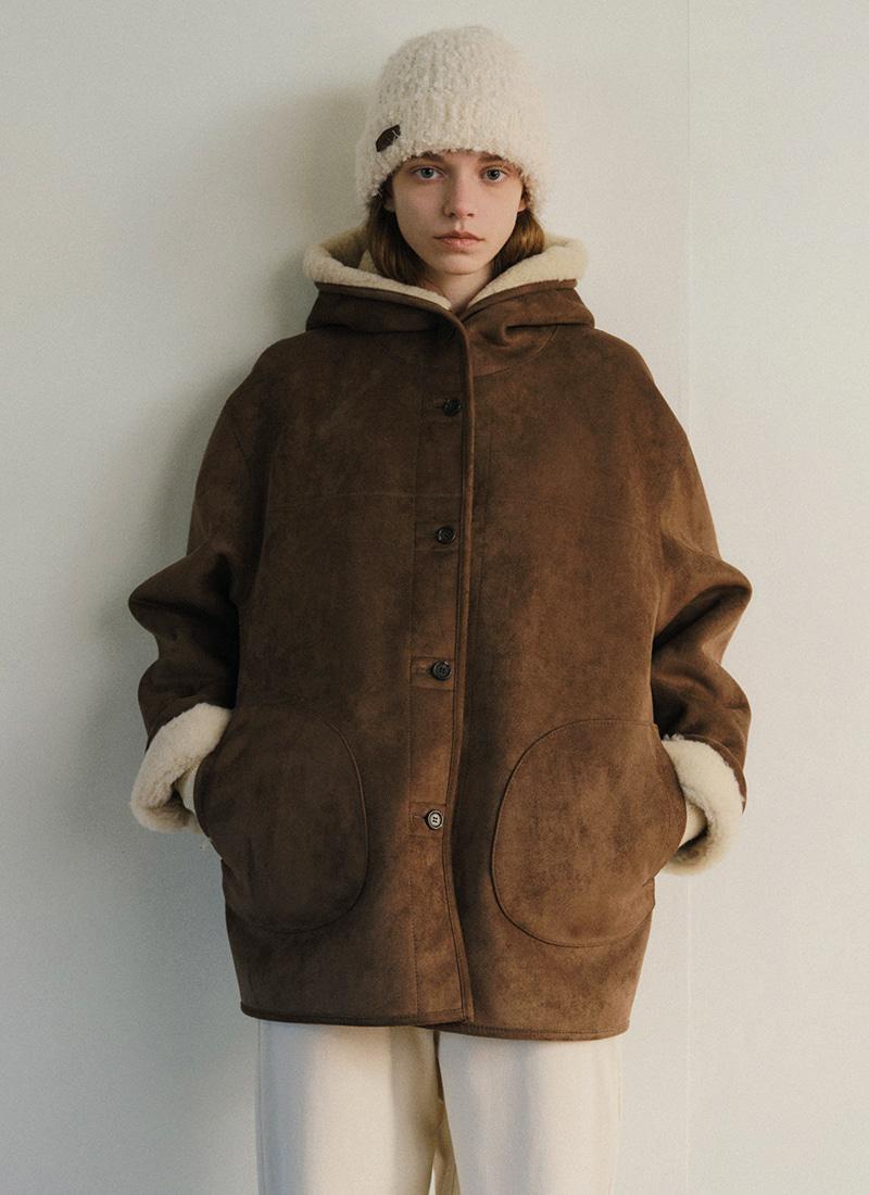 Chico Hooded Reversible Mustang (Brown)