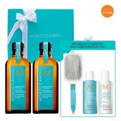 [신세계백화점]모로칸오일 트리트먼트100ml 듀오세트(증정)패들브러시+리페어샴푸/컨디서너70ml