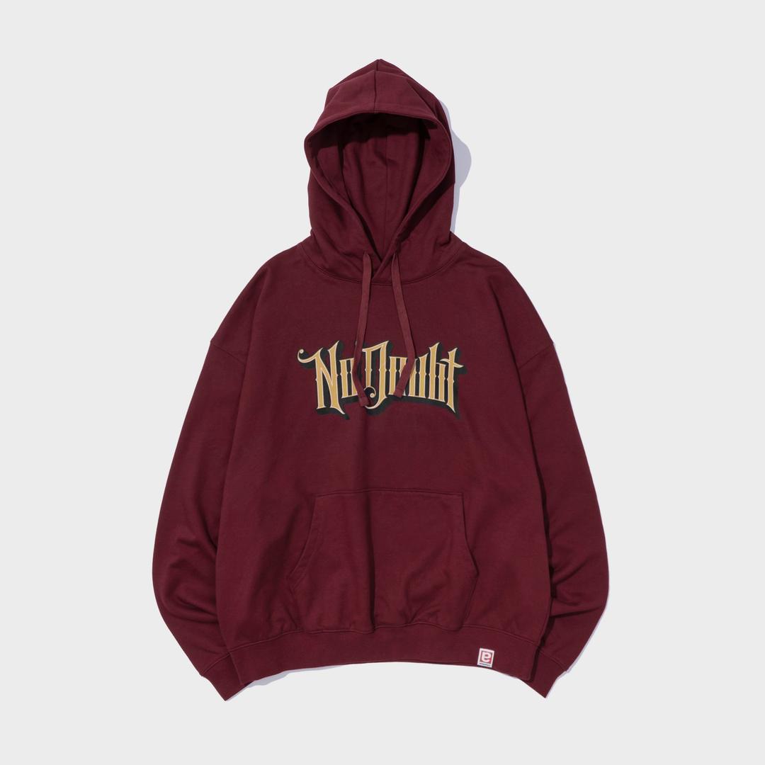NO DOUBT HOODIE  BURGUNDY