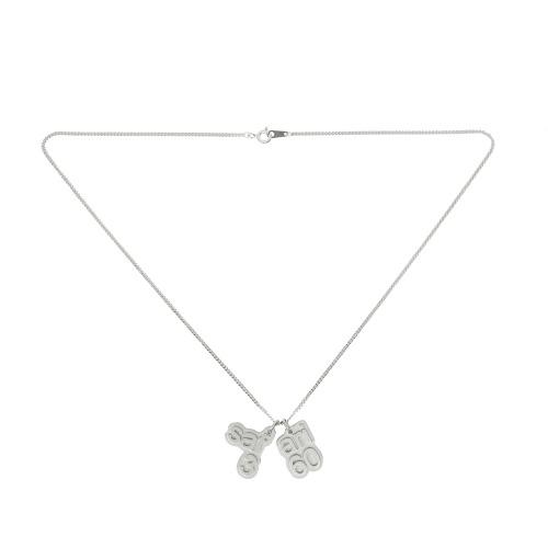 BASIC SAFARI 3RD ANNIVERSARY NECKLACE (SILVER)