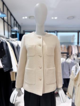 이런 상품 어때요? [듀엘] 라운드 금장단추 트위드 자켓 (D261MSF203)