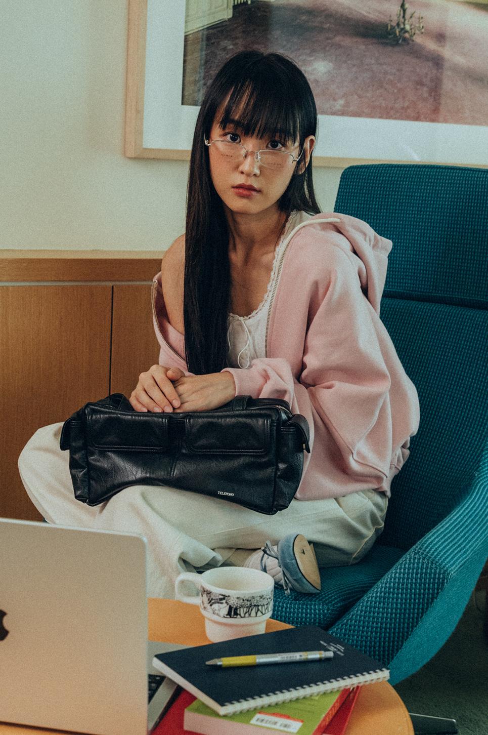 [09/19 예약발송] POCKET BRICK BAG - BLACK