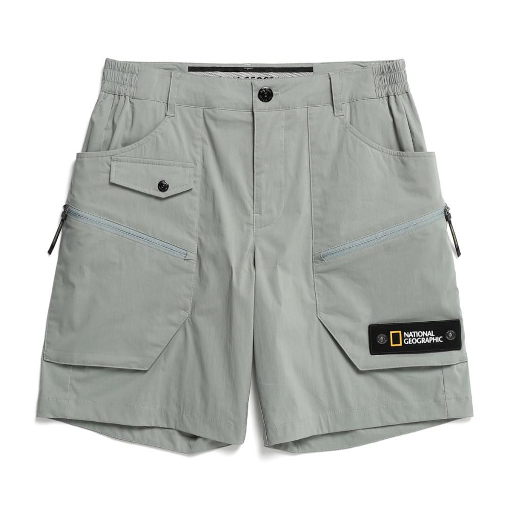 내셔널지오그래픽 N232MHP020 멀티 이중 포켓 5부 팬츠 LICHEN KHAKI