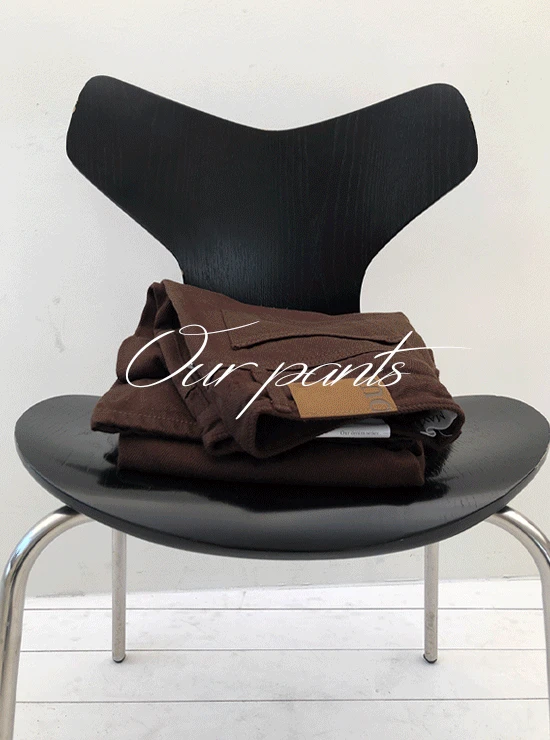 [윈터비❄️/Our] Love 무드 윈터 기모 팬츠 (브라운 ver.) (2 length)