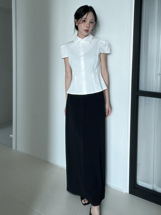 Stretch Maxi Skirt_Black