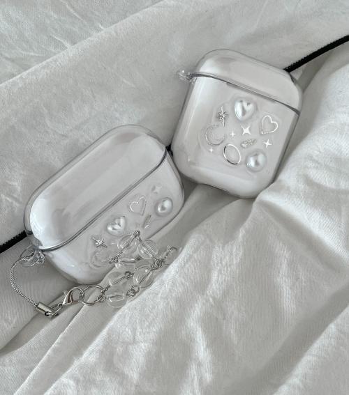 엘르벨(ELLE BELLE)  simple&silver 레진 에어팟케이스 - 후기 | 무신사