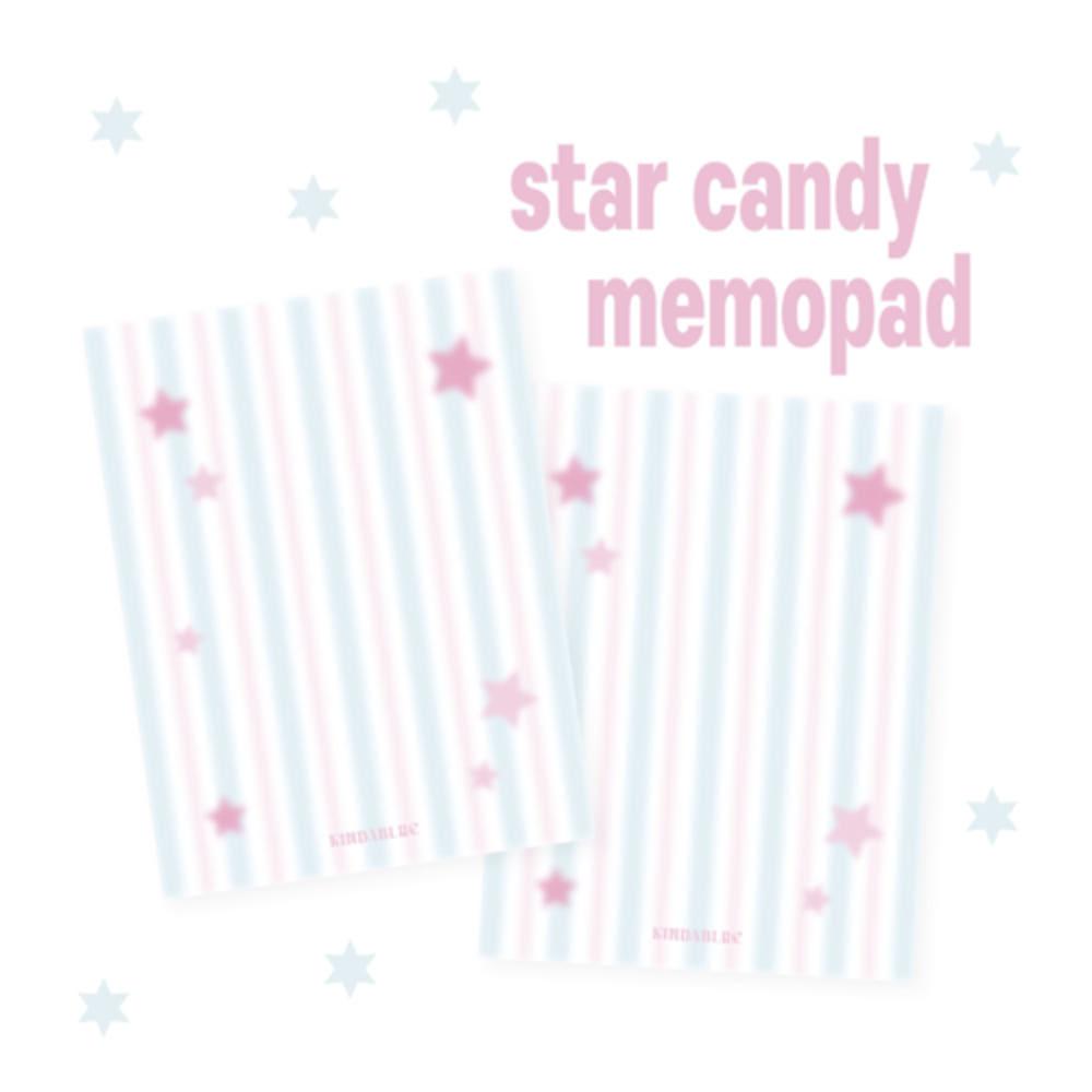 카인다블루 Star candy memopad