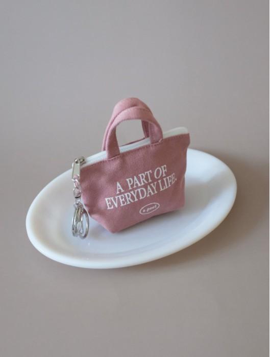 [아포엘] Tiny tote bag_Pink 타이니 토트백