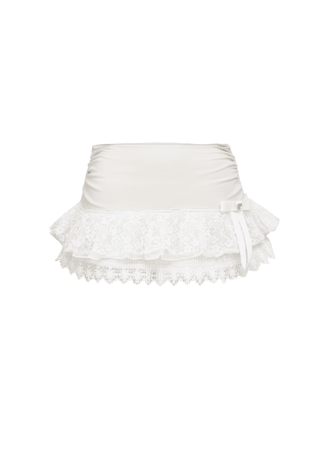 [PRE-ORDER] CHIFFON LACE MINI SKIRT