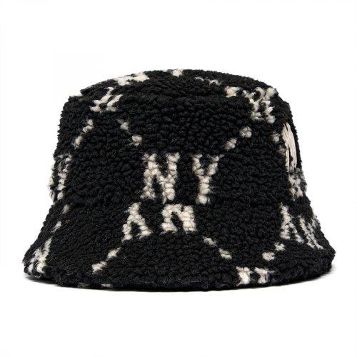 모노그램 다이아 후리스 버킷햇 NY (Black)