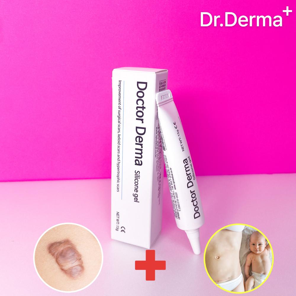 닥터더마겔 흉터 연고 15g 켈로이드피부 제왕절개 상처 화상 여드름 수술후 제거밴드
