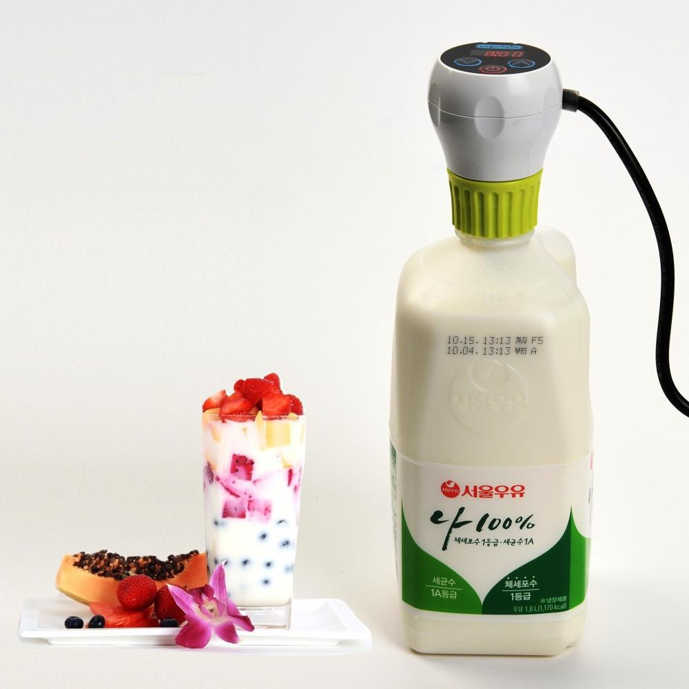 우유병에 꽂아 만드는 요거하임(yogurheim) 요거트메이커 요구르트제조기 1.8L/2.3L 겸용