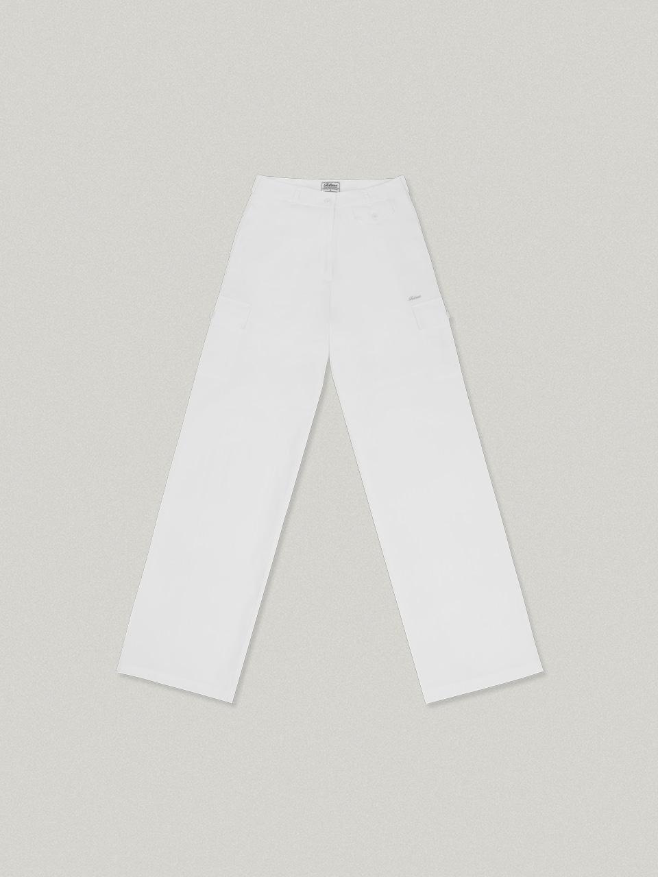 Modi Cargo Pants - White모디 카고 팬츠