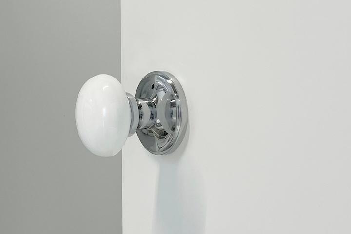 세라믹 모던 방문 도어 문 손잡이