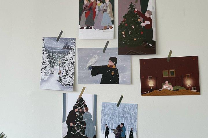 영화 일러스트 엽서 200 types