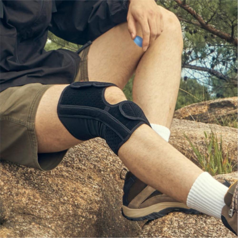 에이더 무릎보호대 트래킹 헬스 보호대 클라이밍 등산 러닝 T2