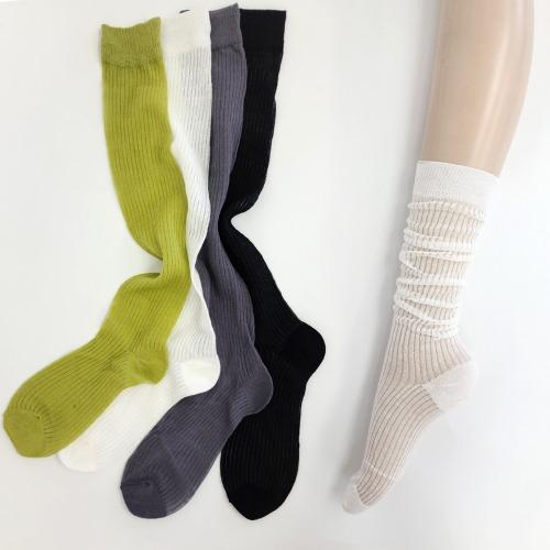 둥짱양말 여성 얇고 비침있는 봄 여름 시퀸 니삭스