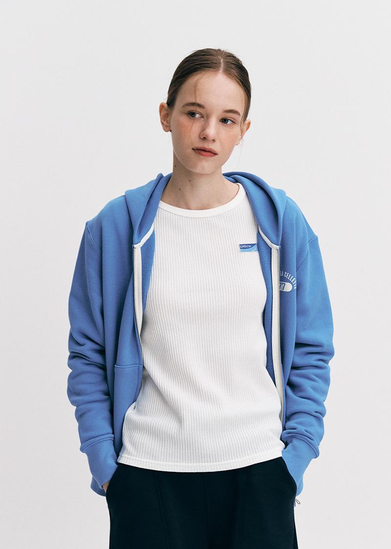 LA CELLETTE Full Zip Hoodie [Royal Blue]