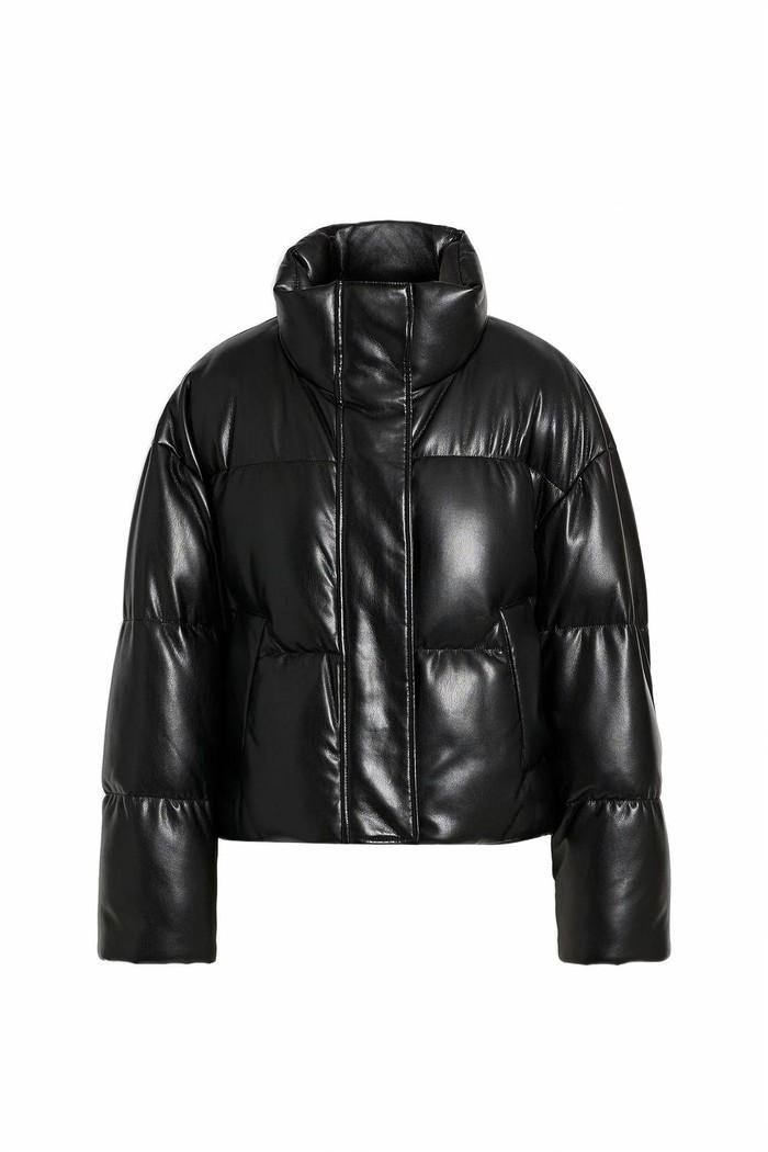 Tatum quilted faux leather jacket
