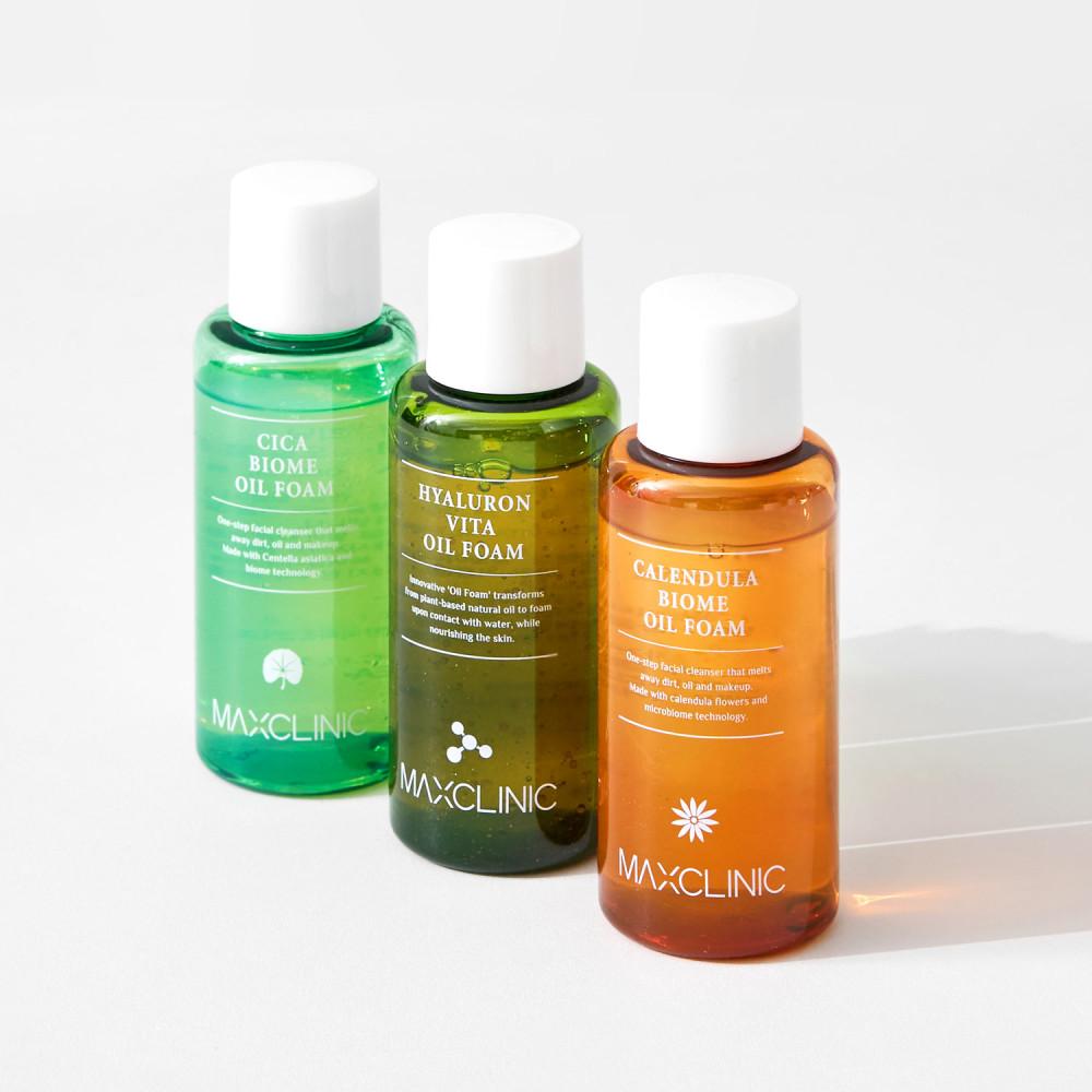 [라운지 전용] 맥스클리닉 반전클렌저 오일투폼 60g+히알루론 클렌징밤 투 오일 5ml