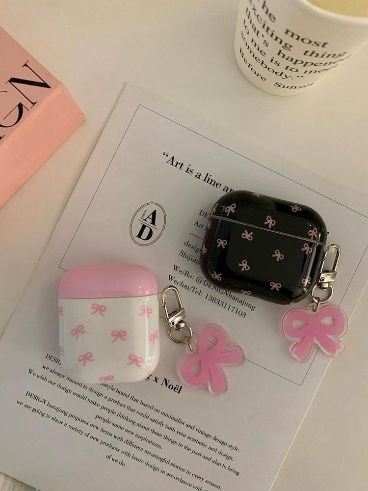 리본키링 에어팟케이스