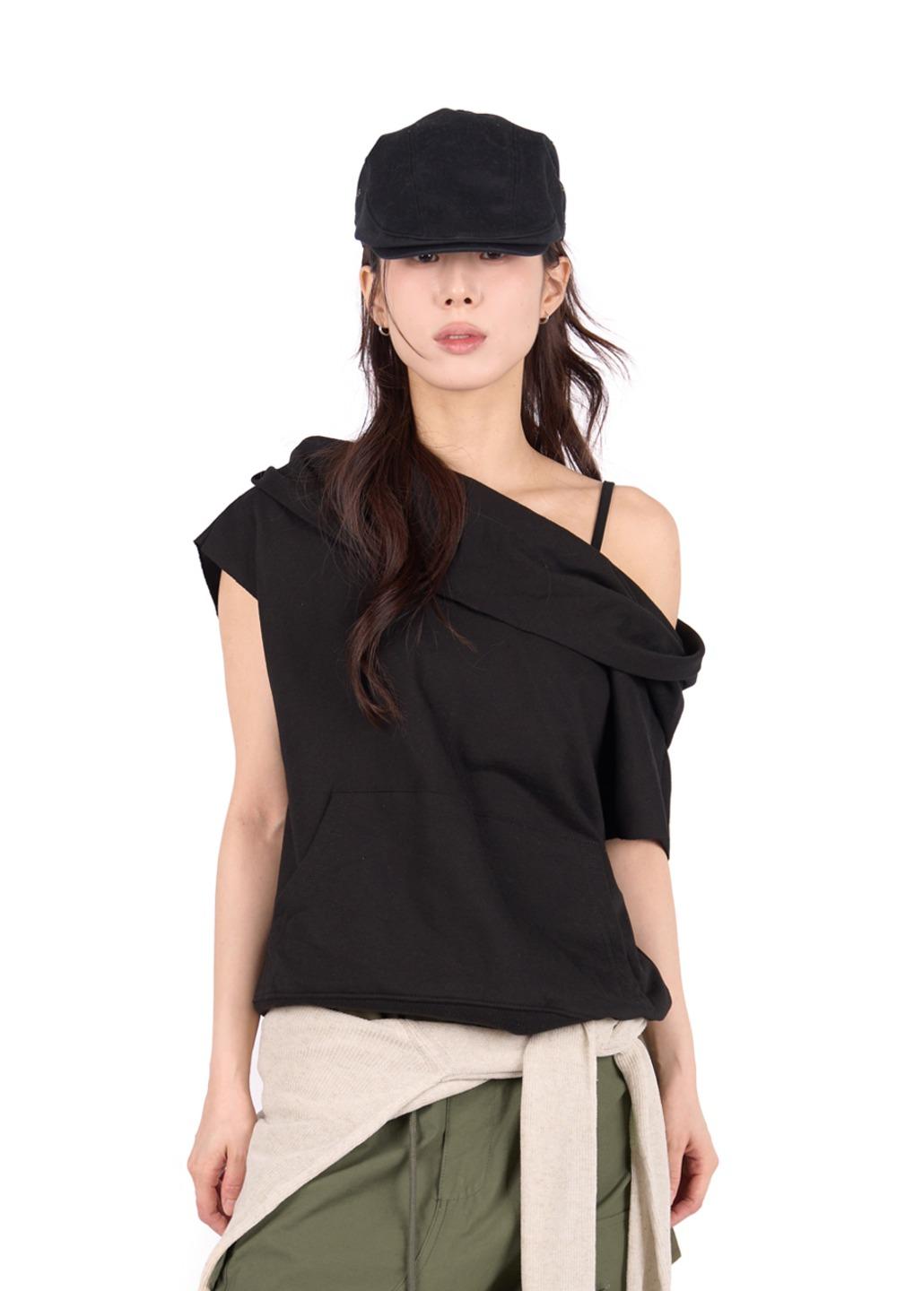 FOLD NECK HOOD (summer)
