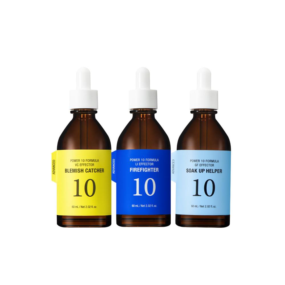 [1+1] 잇츠스킨 파워10 포뮬라 이펙터 60ml 대용량 [감초줄렌, 브이씨, 지에프 / 타입택2]