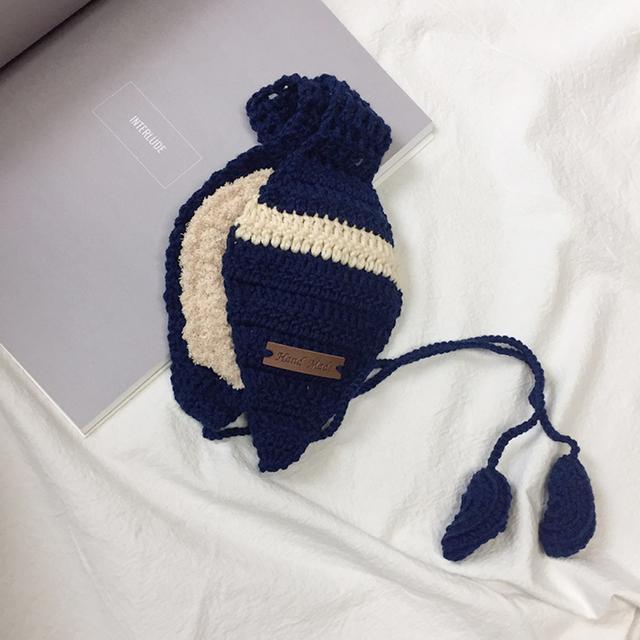 카비시 STAR EARFLAP BEANIE BLACK(CV2CFUAB62A) - 위시버킷