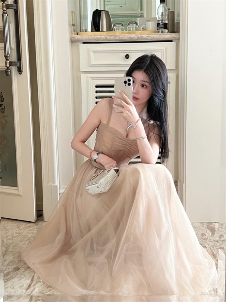 엔젤 시스루 레이스 원피스