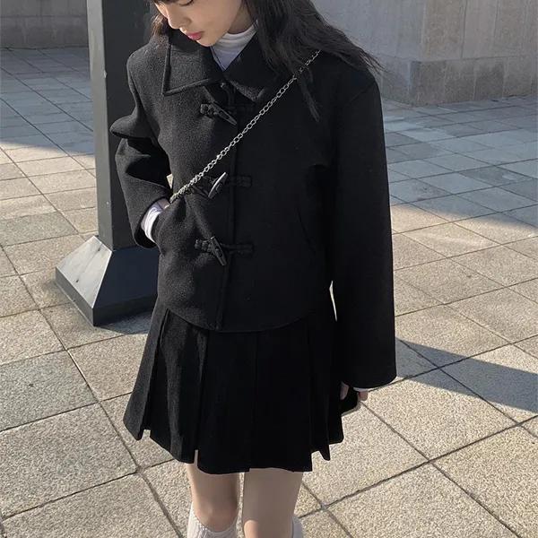 로뜨 모직 떡볶이 코트