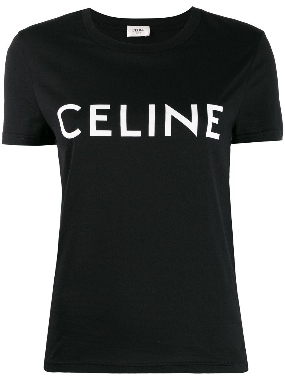 레드데이즈 - CELINE 로고 프린트 반팔 티셔츠