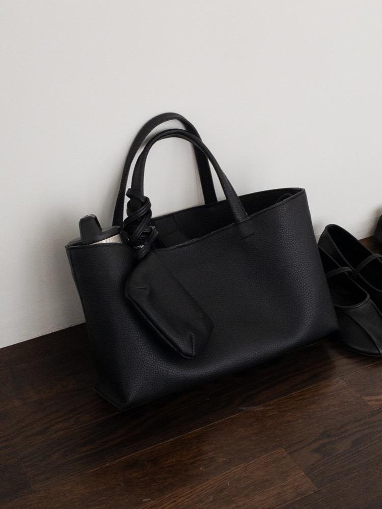 Brick leather bag