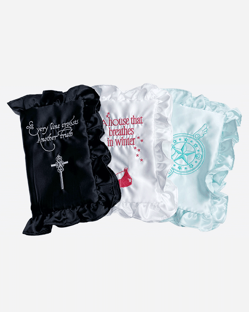 [예약배송/12월 19일 출고] 매지컬걸 프릴 북커버 (3종 택 1)